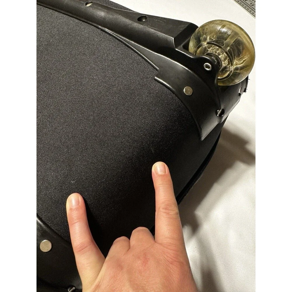 Patron Tequila OGIO Layover Luggage Rolling Suitcase Carry-On Alcohol Rare READ